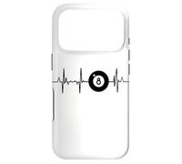 Custodia per iPhone 17 Pro Il mio cuore batte per gli sport della stecca - Biliardo