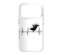 Custodia per iPhone 17 Pro Il mio cuore batte per il battito del toro da equitazione
