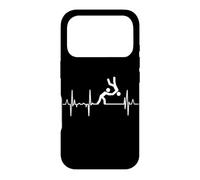 Custodia per iPhone 17 Pro Il mio cuore batte per il Judo Judoka Cardiogramma