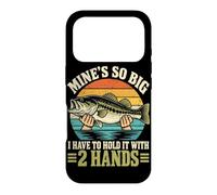 Custodia per iPhone 17 Pro Il mio è così grande che devo tenerlo con 2 mani divertente pesca