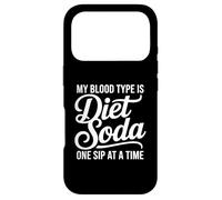 Custodia per iPhone 17 Pro Il mio gruppo sanguigno è Diet Soda Zero Sugar Drinks