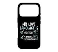 Custodia per iPhone 17 Pro Il mio linguaggio d'amore è la pianificazione delle vacanze Amante dei viaggi