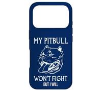 Custodia per iPhone 17 Pro Il mio Pitbull non combatterà ma io sarò American Pitbull Terrier