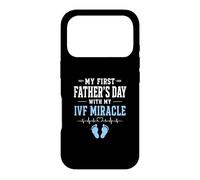 Custodia per iPhone 17 Pro Il mio primo papà con il mio miracolo IVF