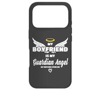 Custodia per iPhone 17 Pro Il mio ragazzo è angelo, mi guarda in memoria