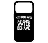 Custodia per iPhone 17 Pro Il mio superpotere sta facendo sì che l'acqua si comporti in modo divertente idraulico