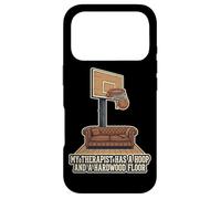 Custodia per iPhone 17 Pro Il mio terapeuta ha un cerchio e un pavimento in legno duro basket