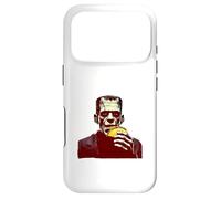 Custodia per iPhone 17 Pro Il mostro di Frankenstein mangia un taco, comico horror Food Mashup