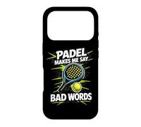 Custodia per iPhone 17 Pro Il Padel Mi Fa Dire Parolacce - Padel Divertente