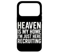 Custodia per iPhone 17 Pro Il paradiso è la mia casa Sono solo qui a reclutare Gesù Cristiano