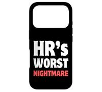 Custodia per iPhone 17 Pro Il peggior incubo delle risorse umane! Divertente licenziato, ultimo avvertimento e personale