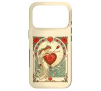 Custodia per iPhone 17 Pro Il peso dell'amore Vintage Art Nouveau Romance