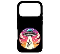 Custodia per iPhone 17 Pro Il pinguino ha rapito il rapimento dello spazio esterno della navicella spaziale aliena