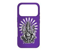 Custodia per iPhone 17 Pro Il saggio yoga indù di Ganesha