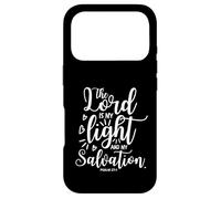 Custodia per iPhone 17 Pro Il Signore è la mia luce e la mia salvezza Salmo 27:1