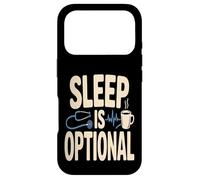Custodia per iPhone 17 Pro Il sonno è facoltativo infermiera medico notte turno caffè