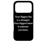 Custodia per iPhone 17 Pro Il tuo più grande fan è uno sconosciuto. L'odiatore che conosci. Saggio