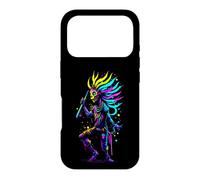 Custodia per iPhone 17 Pro Illustrazione astratta della figura mistica di danza