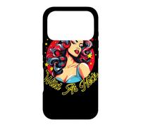 Custodia per iPhone 17 Pro Illustrazione delle stelle della donna pinup retrò selvaggio come diavolo