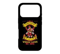 Custodia per iPhone 17 Pro I'm A Firefighter We Never Die Funny Fireman Firefighters