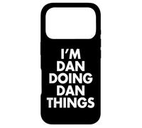 Custodia per iPhone 17 Pro I'm DAN Doing Things Nome personalizzato