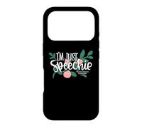 Custodia per iPhone 17 Pro Im Just Speechie Patologo Linguoterapia Pesche
