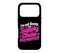 Custodia per iPhone 17 Pro I'M NOT BOSSY I'M SUPPLY CHAIN MANAGEMENT