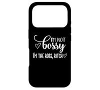 Custodia per iPhone 17 Pro I'm Not Bossy I'm The Boss Bitch Sign,I am the Boss Bossy