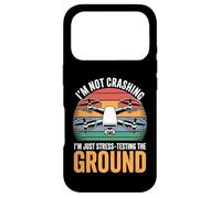 Custodia per iPhone 17 Pro I'm Not Crashing Funny FPV Drone Pilot Design