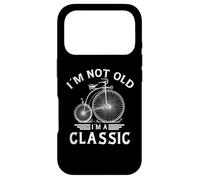 Custodia per iPhone 17 Pro I'm Not Old I'm a Classic Penny Farthing Bicycle Fathers Day