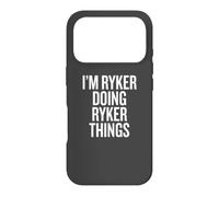 Custodia per iPhone 17 Pro I'M RYKER DOING RYKER THINGS Funny Unique