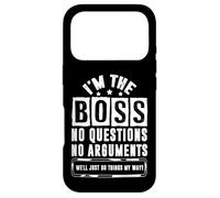 Custodia per iPhone 17 Pro I'm the boss, we just make things my way