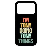 Custodia per iPhone 17 Pro I'm Tony Doing Tony Things - Divertente Dire Nome Cool Tony