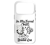 Custodia per iPhone 17 Pro In My Feral Bride Era Cat Funny Wedding