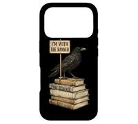 Custodia per iPhone 17 Pro In With The Banned Books Crow Book Lover Bibliophile Reading