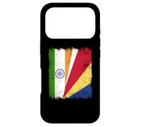 Custodia per iPhone 17 Pro India Seychelles Mezza Bandiera Indiano Seychelles Orgoglio