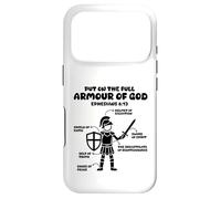 Custodia per iPhone 17 Pro Indossare tutta l'armatura di dio cristiano Efesini 6:13 Gesù