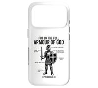 Custodia per iPhone 17 Pro indossare tutta l'armatura di dio cristiano Fede bibbia Credente
