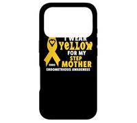 Custodia per iPhone 17 Pro Indosso Giallo Per Il Mio Passo mamma Camicia Endometriosi Consapevolezza