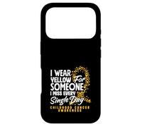 Custodia per iPhone 17 Pro Indosso il giallo per qualcuno che mi manca ogni singolo giorno d'infanzia