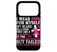 Custodia per iPhone 17 Pro Indosso il rosa per me Le mie cicatrici raccontano una storia che sono un Remi