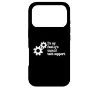 Custodia per iPhone 17 Pro Ingegnere del software IT Guy Sono il supporto tecnico non pagato della mia famiglia