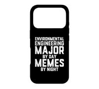 Custodia per iPhone 17 Pro Ingegneria ambientale Major Day Memes Night Ecologico