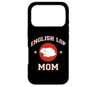 Custodia per iPhone 17 Pro Inglese Lop Rabbit Mom