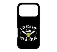 Custodia per iPhone 17 Pro Insegno ai miei figli Hit & Rubare Softball Mom