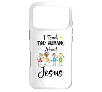 Custodia per iPhone 17 Pro Insegno piccoli esseri umani sull'insegnante di scuola domenicale di Gesù