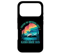 Custodia per iPhone 17 Pro Inseguendo l'aurora boreale Alaska Cruise 2025 Avventura