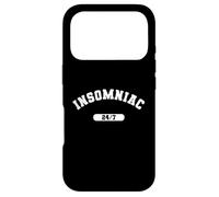 Custodia per iPhone 17 Pro Insomniac 24 7 - Sarcastic College University Style