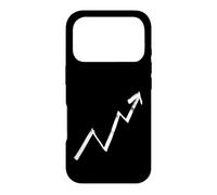 Custodia per iPhone 17 Pro Investor design con grafico azionario per day trader