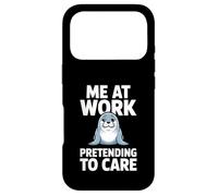 Custodia per iPhone 17 Pro Io al lavoro fingendo di interessarmi a un simpatico leone marino